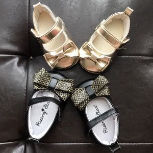 2 pair of Infant Crib Shoes